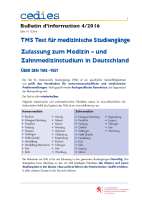 Medizinstudium in Deutschland