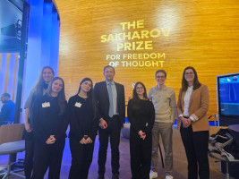 Remise du prix Sakharov à Strasbourg