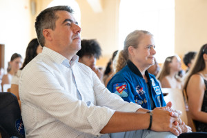 Besuch vun der Astronautin Julie Payette