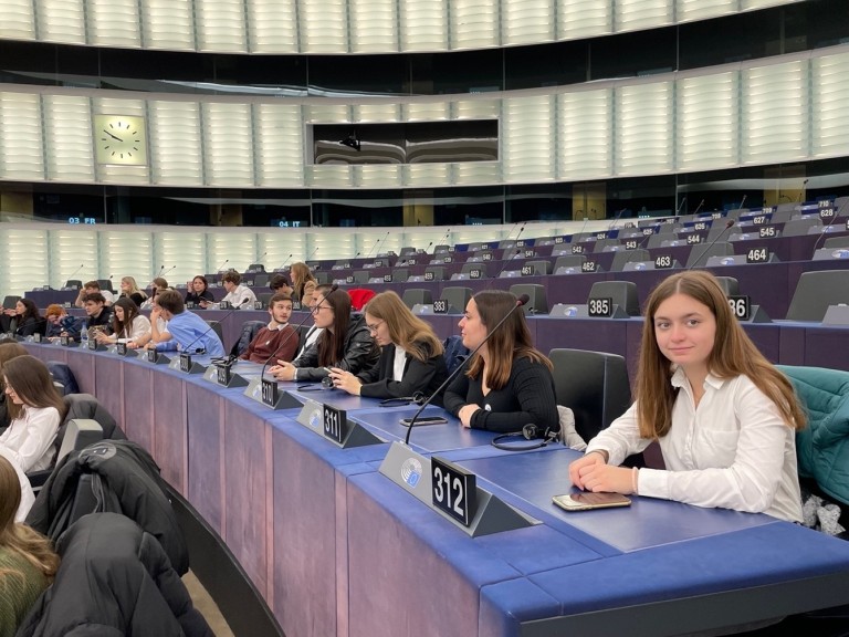 Euroscola au Parlement européen de Strasbourg 3