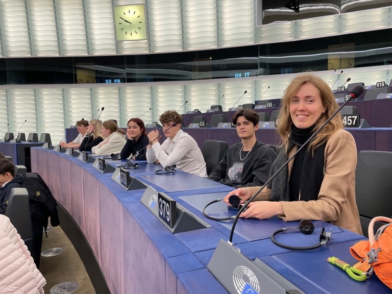 Euroscola au Parlement européen de Strasbourg 4