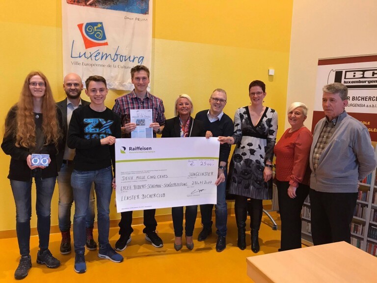 Schülerzeitung 5vir2 Lënster Bicherclub