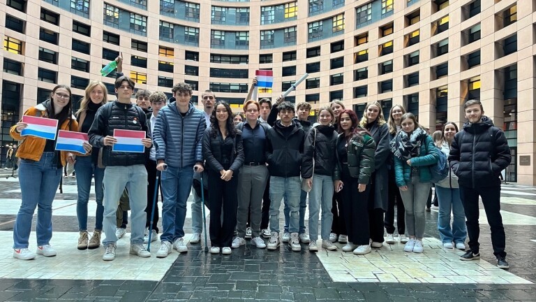 Euroscola au Parlement européen de Strasbourg 1