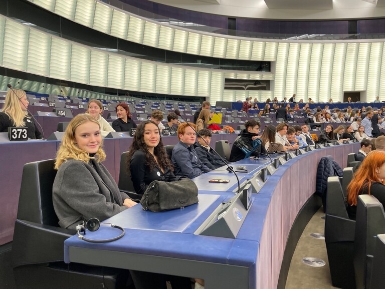 Euroscola au Parlement européen de Strasbourg 2