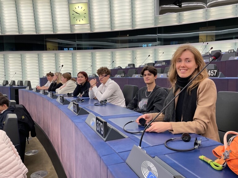 Euroscola au Parlement européen de Strasbourg 4