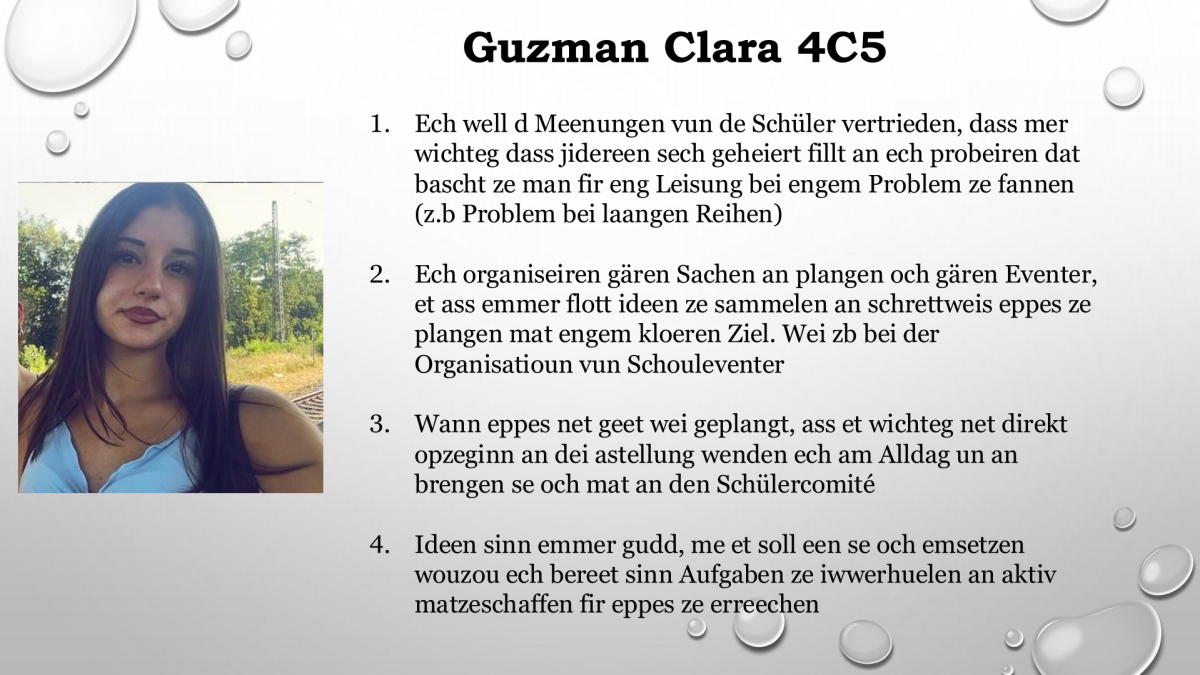 Schülercomité 19-1