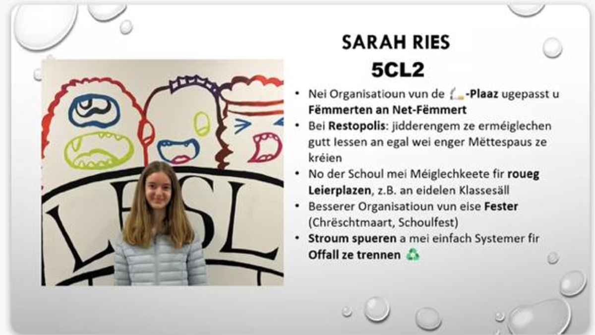 Schülercomité 6-1