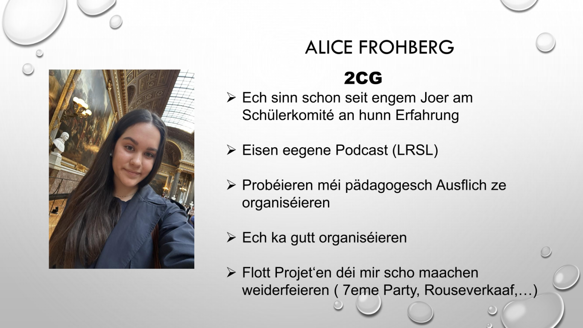 Schülercomité 14-1