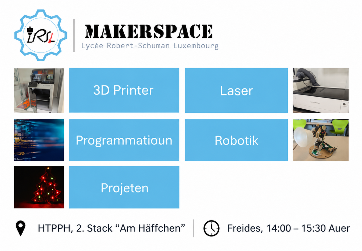 Makerspace Innovation at Lycée Schuman