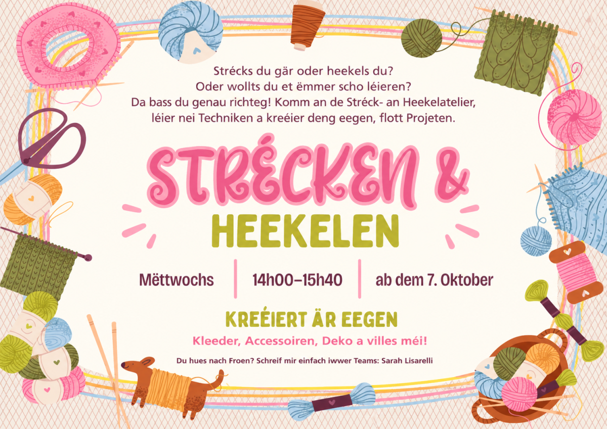Strécken an Heekelen Flyer landscape