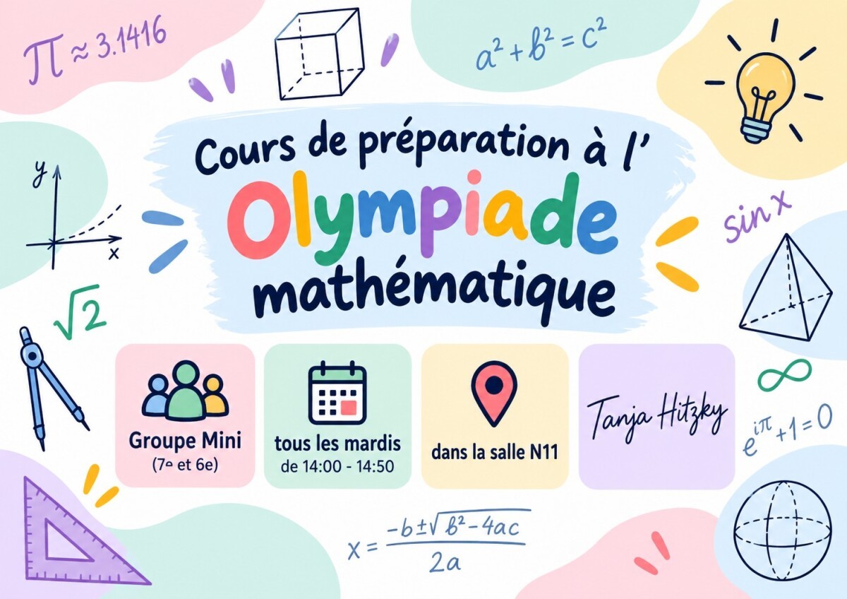 olympiade mathématiques